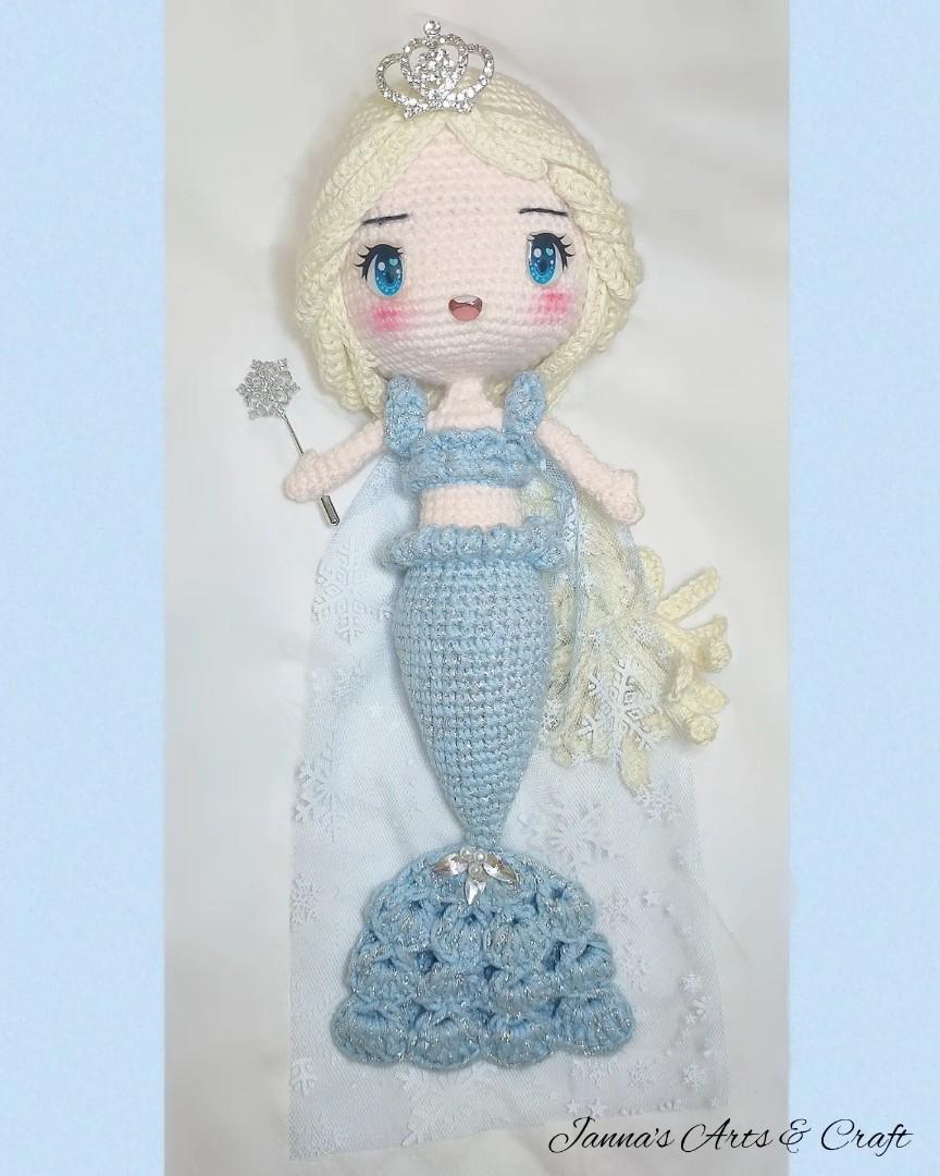 Elsa mermaid doll sales