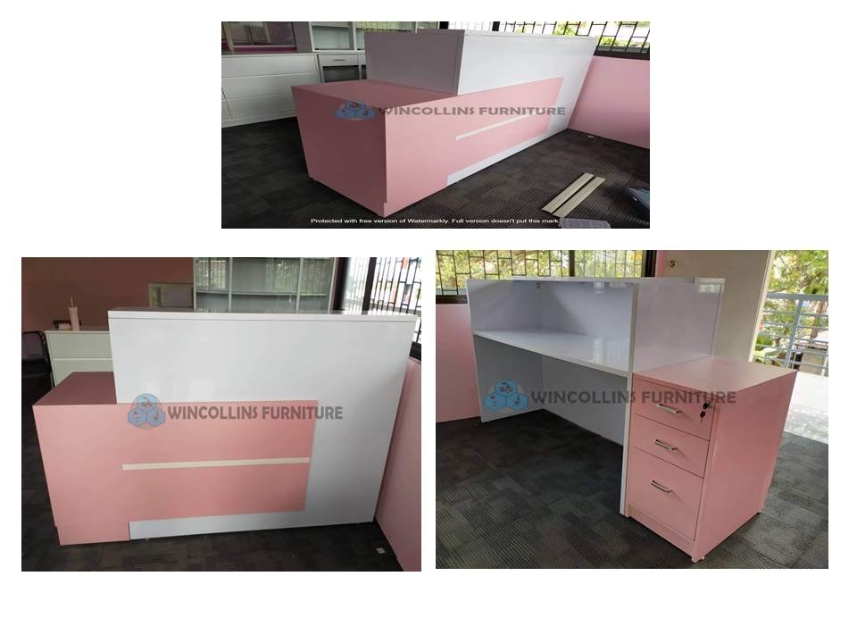 CUSTOMIZE RECEPTION TABLE, Furniture & Home Living, Office Furniture ...