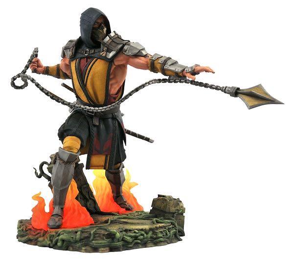 Diamond Select Mortal Kombat 11 Gallery Deluxe Scorpion Statue
