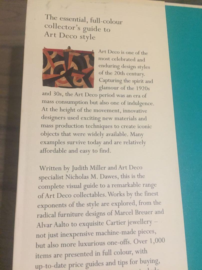 DK Collector’s Guides Art Deco Judith Miller, Hobbies & Toys, Books