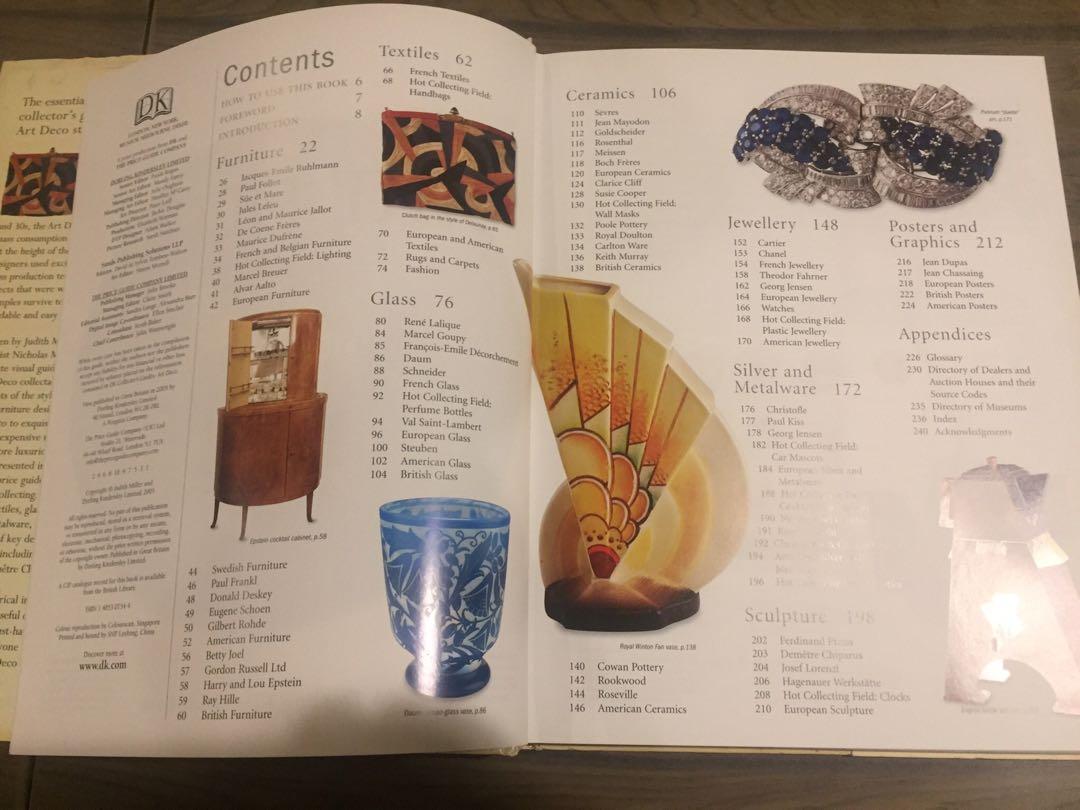 DK Collector’s Guides Art Deco Judith Miller, Hobbies & Toys, Books