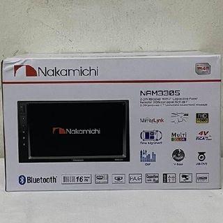 ELECTROVOX NAKAMICHI NAM3305 2-DIN RECEIVER WITH 7” CAPACITIVE PANEL