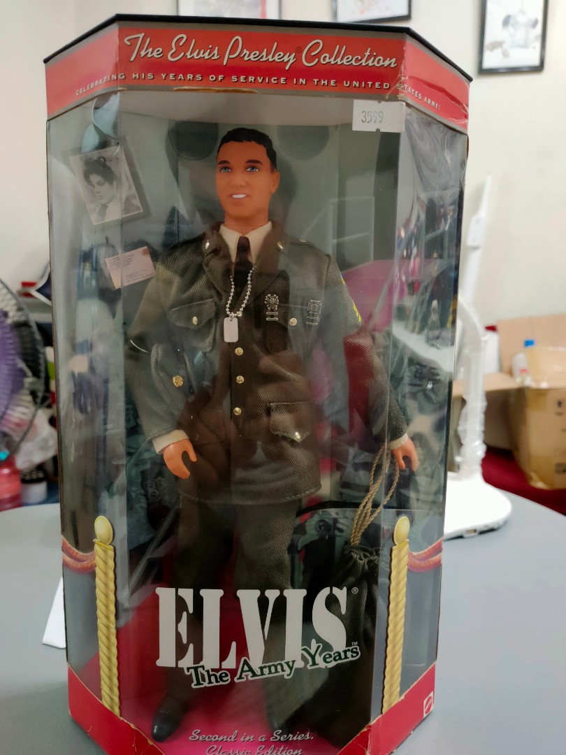 Elvis army 2024 doll