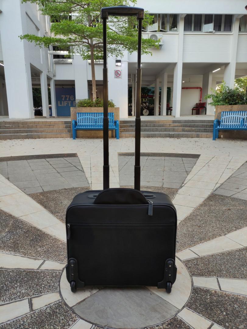 Ermenegildo Zegna 2 Wheel 18 Inches Carry On briefcase Luggage, Hobbies