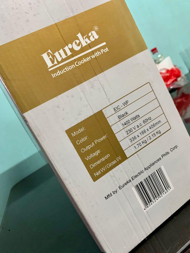 Eureka Induction Cooker w/ Pot, TV & Home Appliances, Kitchen Appliances, Cookers on Carousell