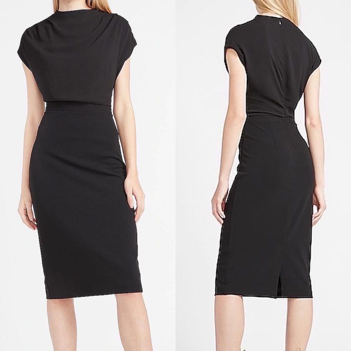 Express mock deals neck