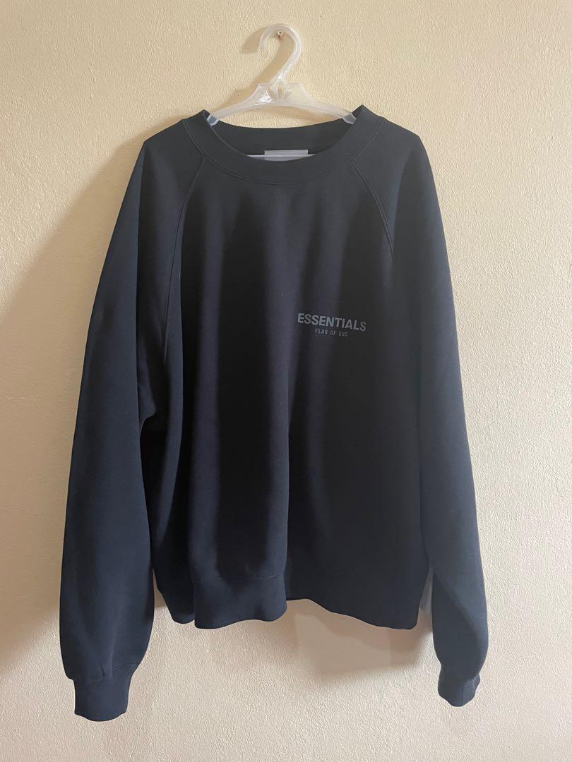 Fear Of God Essentials S/S 2022 (Category: Coats, Jackets and Outerwear) located in Makati City. Submitted by outsourcer1 (Listing ID 1169521457, Image 1). Description: 2022 collection - Black Stretch Limo Brand new, w/ tags Size S (oversized) Sold out everywhere. RFS: Wrong Size.