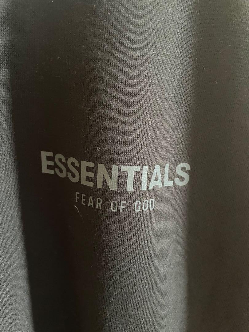 Fear Of God Essentials S/S 2022 (Category: Coats, Jackets and Outerwear) located in Makati City. Submitted by outsourcer1 (Listing ID 1169521457, Image 3). Description: 2022 collection - Black Stretch Limo Brand new, w/ tags Size S (oversized) Sold out everywhere. RFS: Wrong Size.