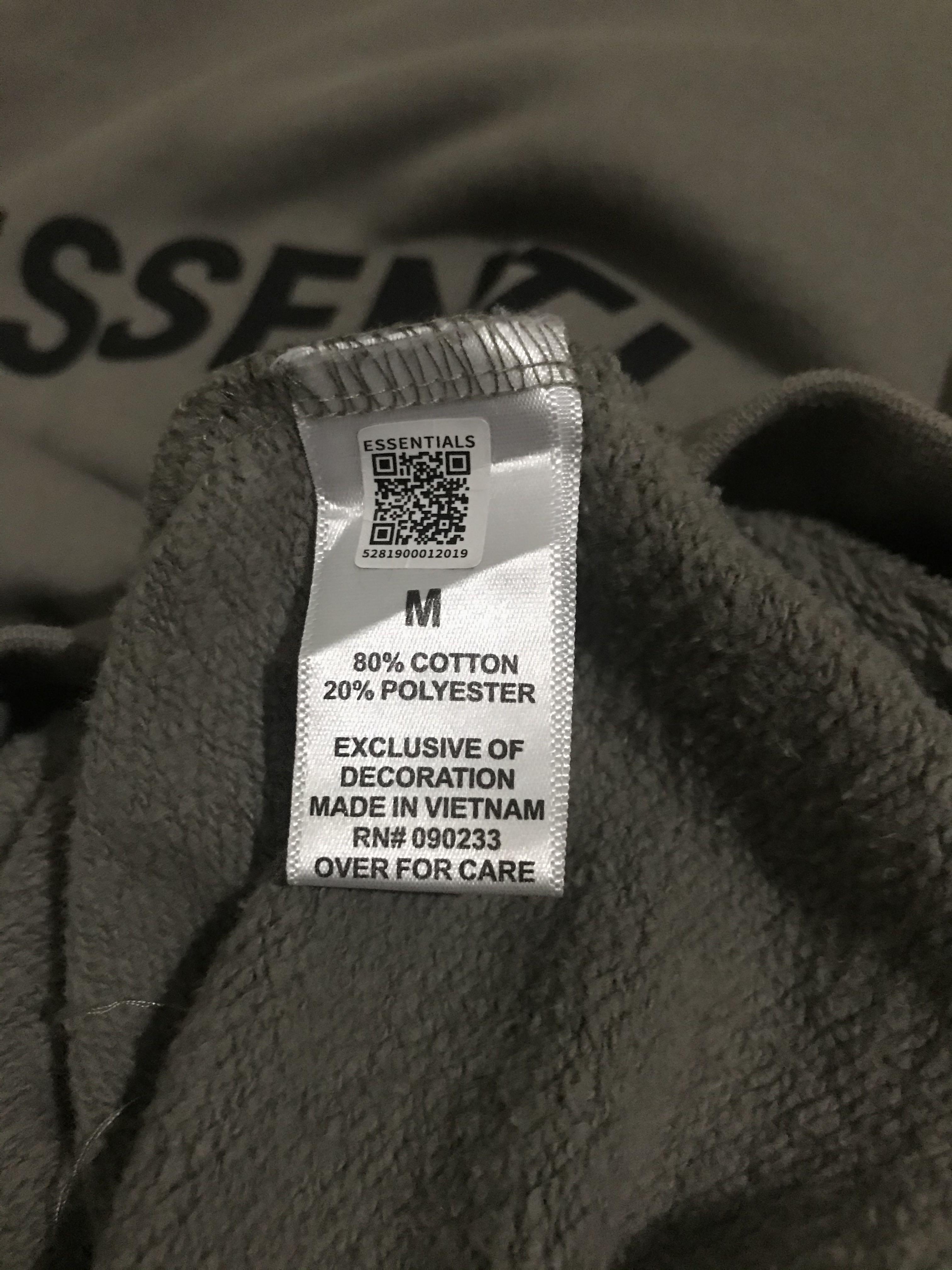 Fear of God Essentials SS20 Pullover Hoodie Taupe, Men's Fashion, Coats ...