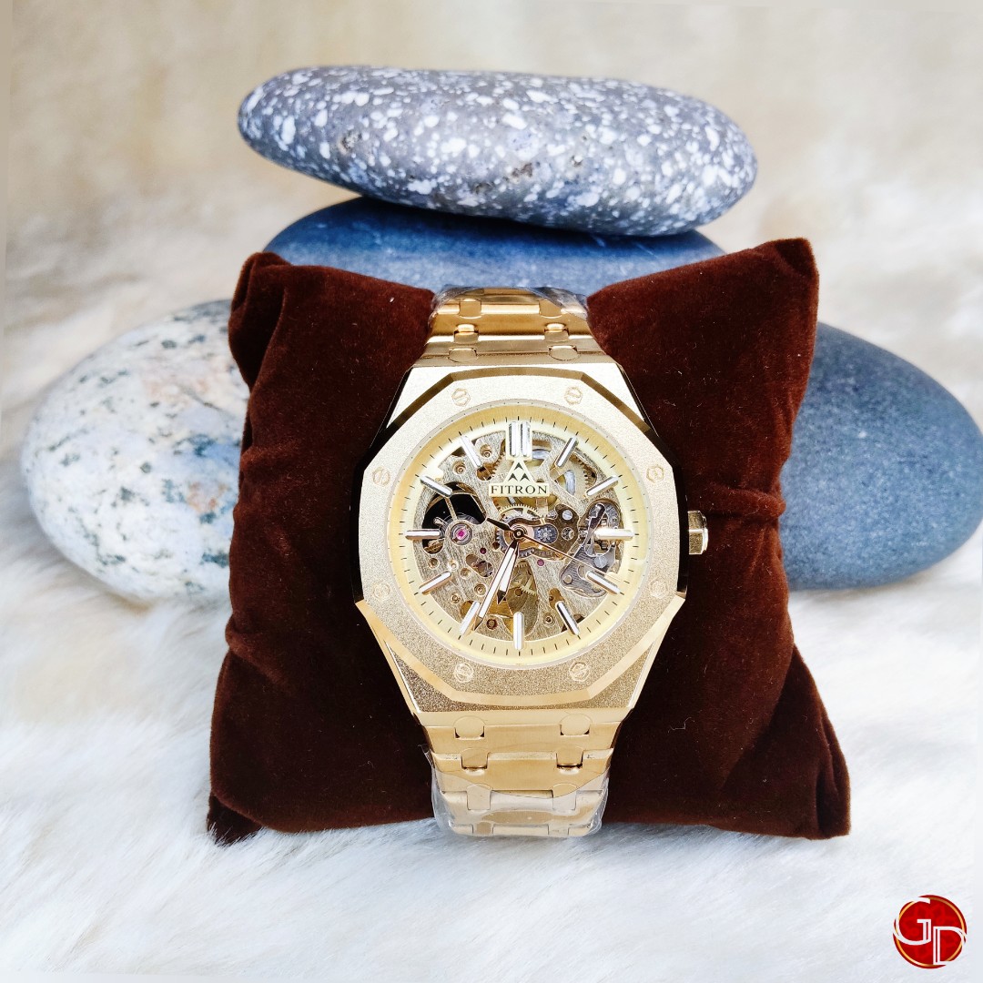 Fitron Gold Automatic Watch