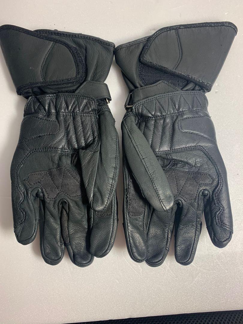 法國FIVE RFX3 長版賽車防護皮手套M號, 體育器材, 健行及露營在旋轉拍賣