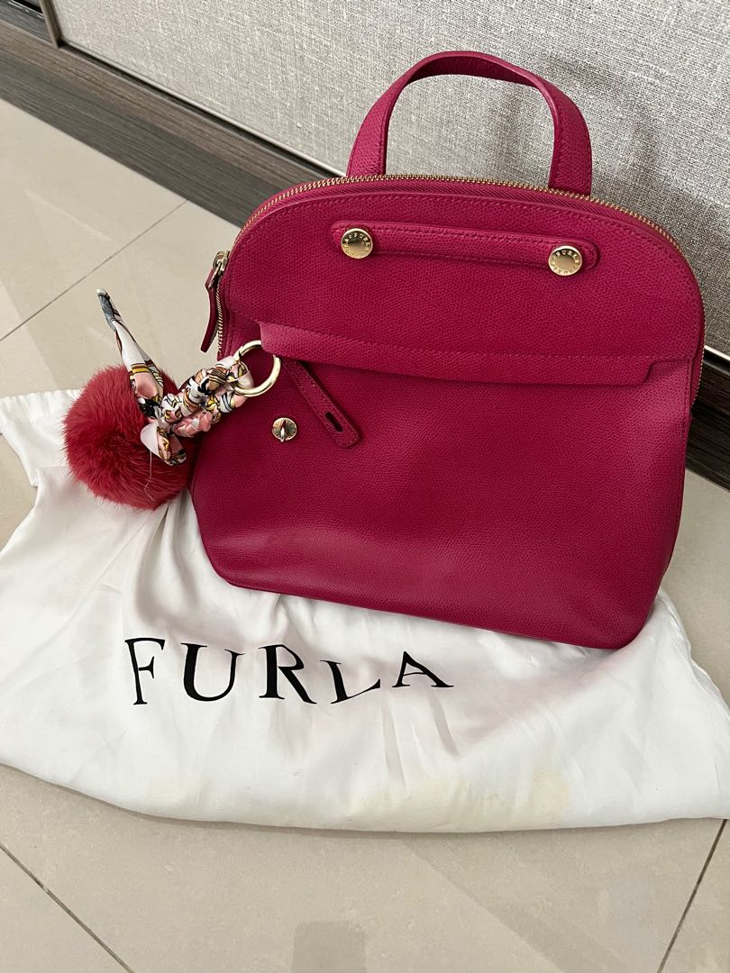Furla backpack, Barang Mewah, Tas 