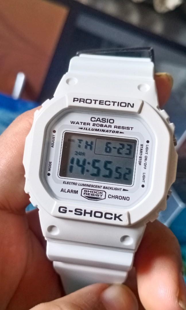 g shock dw5600mw7 original