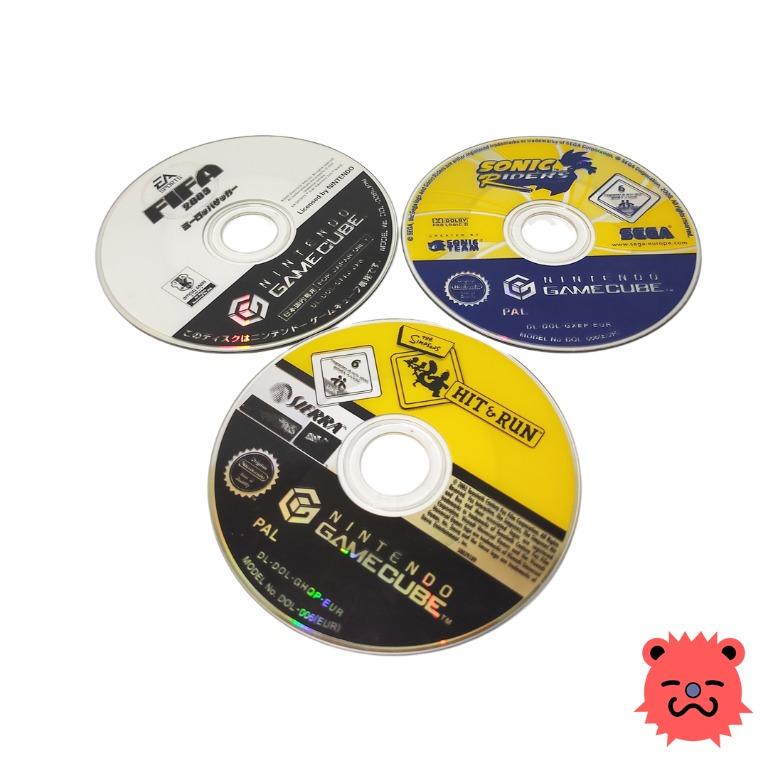 Gamecube games bundle | Discs only | Simpsons hit & run, Sonic