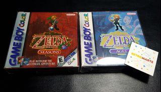GBC Game: The Legend of Zelda:  Oracle of Ages & Oracle of Seasons CIB