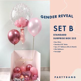 Affordable gender reveal box For Sale