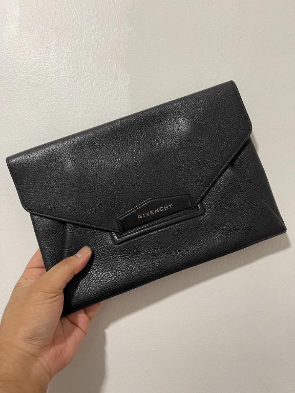 Givenchy Antigona Envelope Clutch in Grey — UFO No More