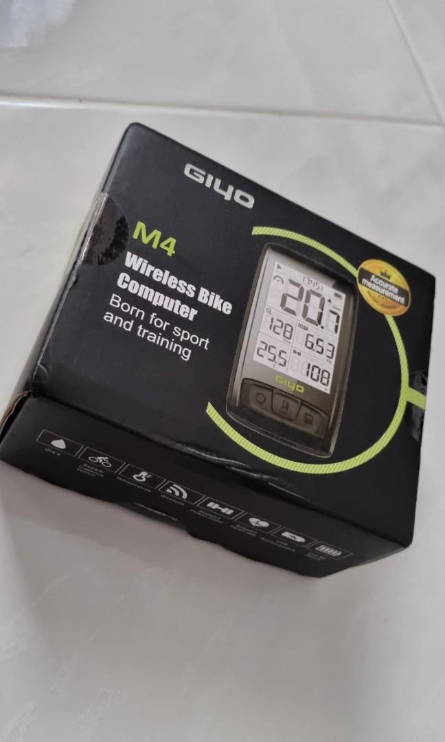 Giyo m4 wireless bike computer hot sale