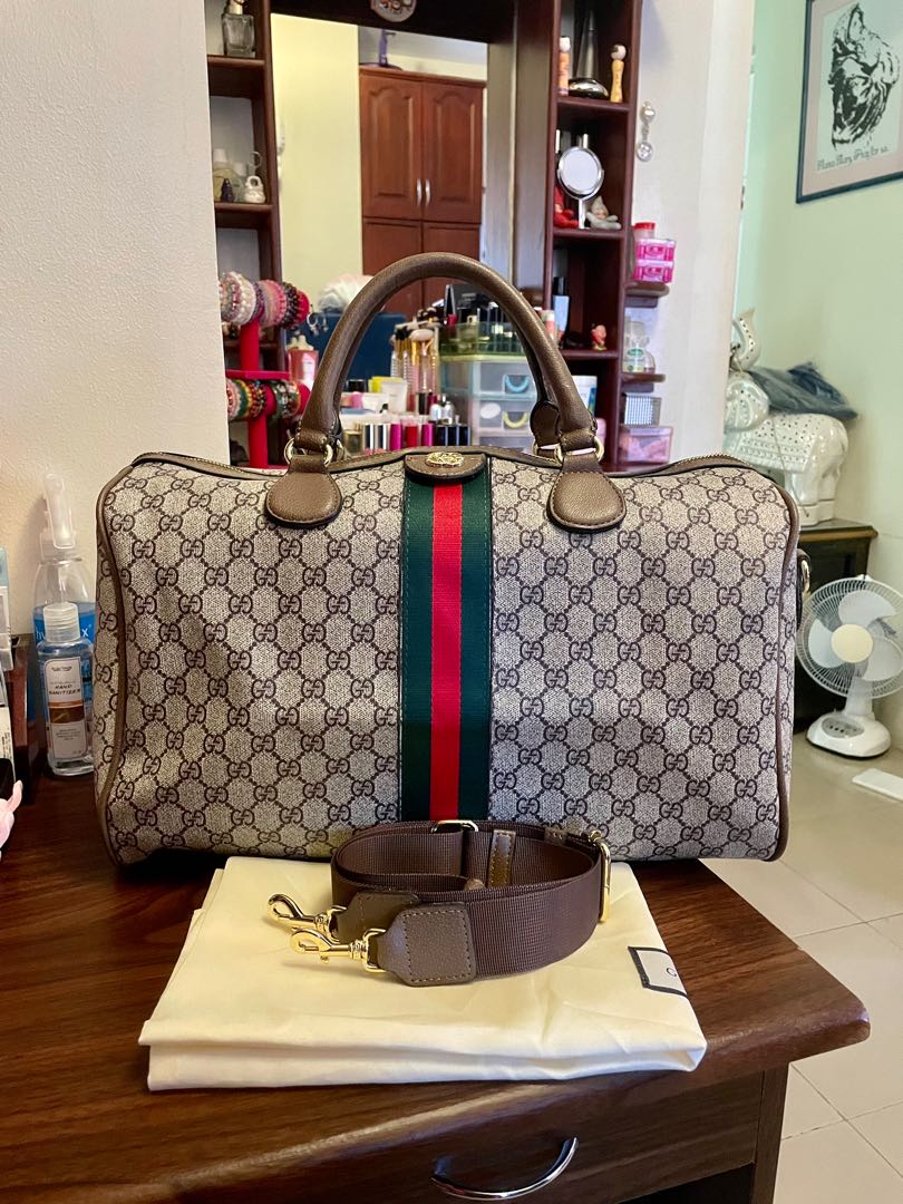 Travel bags gucci sales