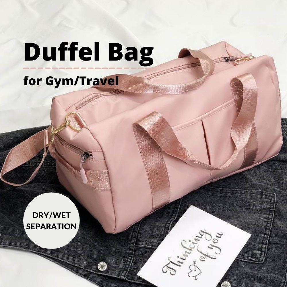 Gym bag wet dry compartment sales