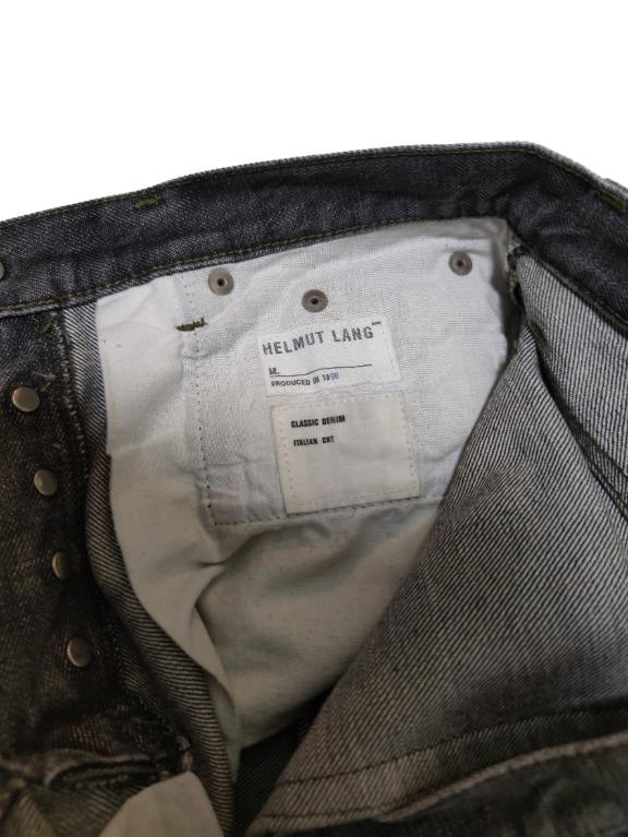 Helmut Lang 1998 Classic Denim Italian Cut Denim Jeans, Men's