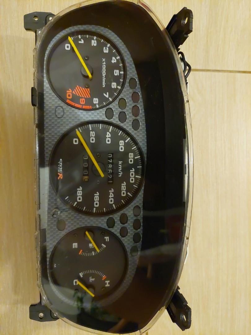 Honda Civic EK9 Speedometer Cluster Mugen Spoon, Auto Accessories on