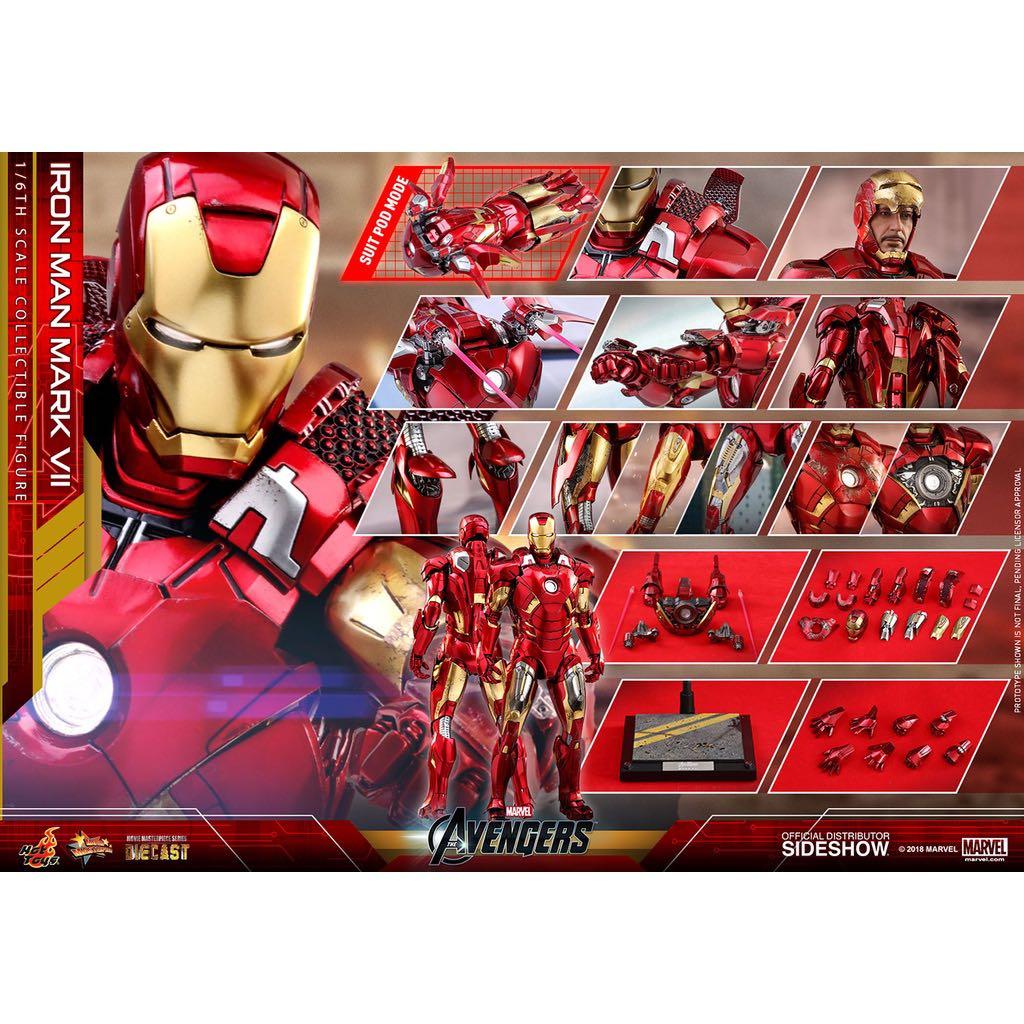 Hot toys discount mark 7 diecast