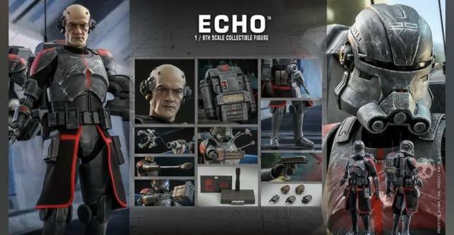 HOT TOYS Star wars Bad batch ECHO (PO), Hobbies & Toys, Toys