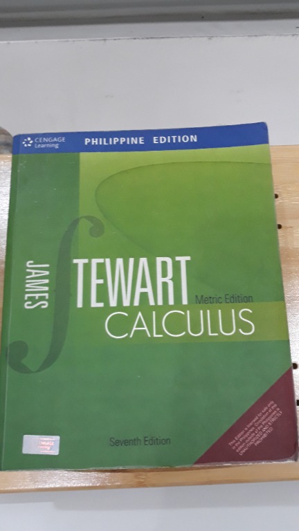 James Stewart Calculus 7th Edition: Metric, Philippine Edition