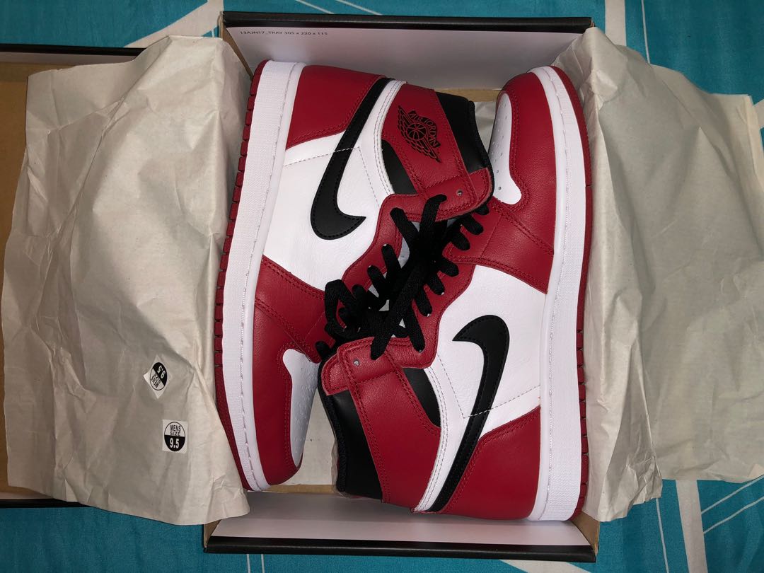 mens jordan 1 chicago