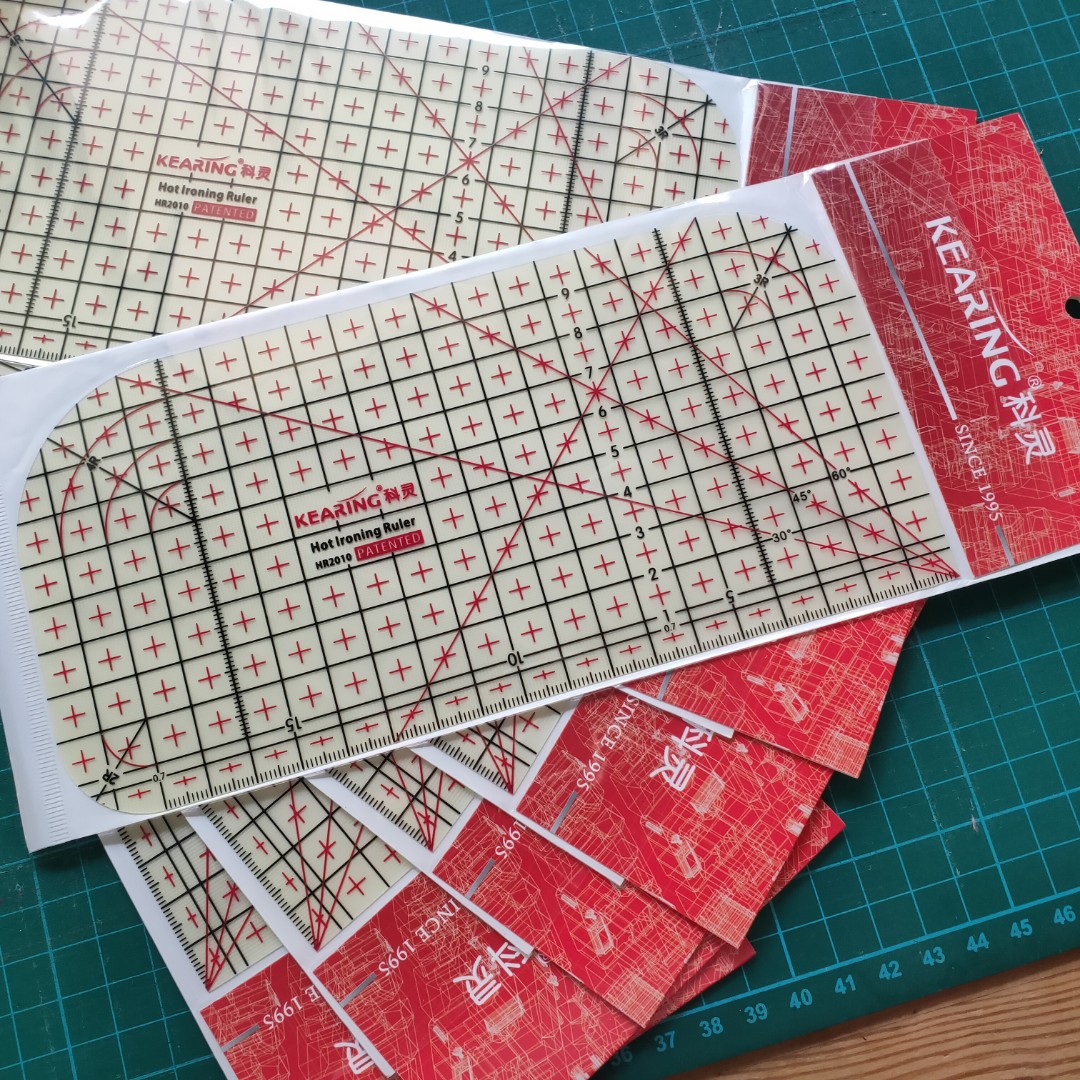 Kearing Hot Ironing Ruler Sewing Tool, Hobbies & Toys, Stationery