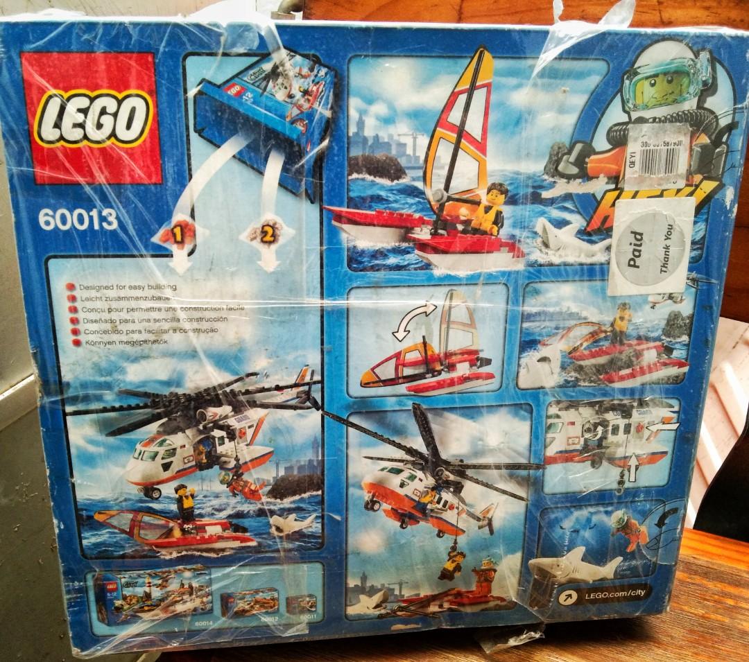 Lego City Coast Guard Helicopter (Category: Lego & Building Sets) located in Rizal. Submitted by TheSweetSpotShoppe (Listing ID 1169466959, Image 2). Description: 60013( 230 units) Guaranteed geniuine Designed for easy building.