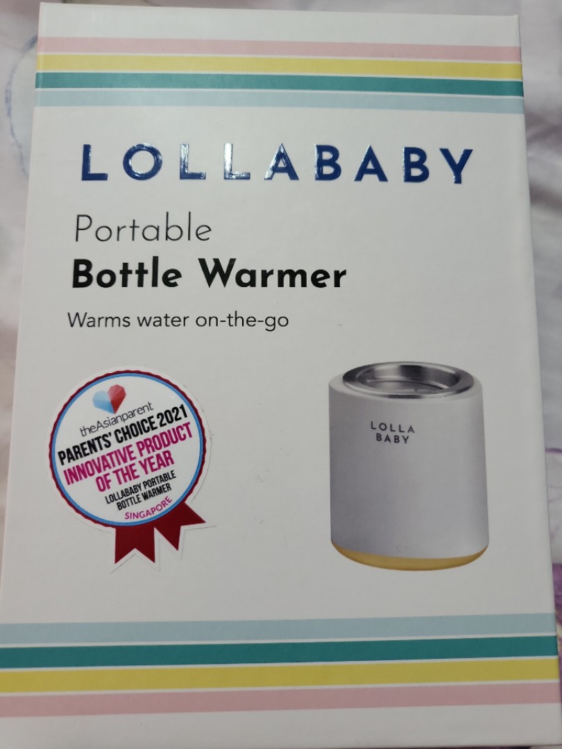 BNIB Lollababy portable bottle warmer v.2, Babies & Kids, Nursing