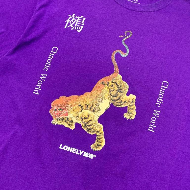 【工工】Lonely 論理 鵺 Chaotic World Tee (Purple) 東京 混沌世界 短袖