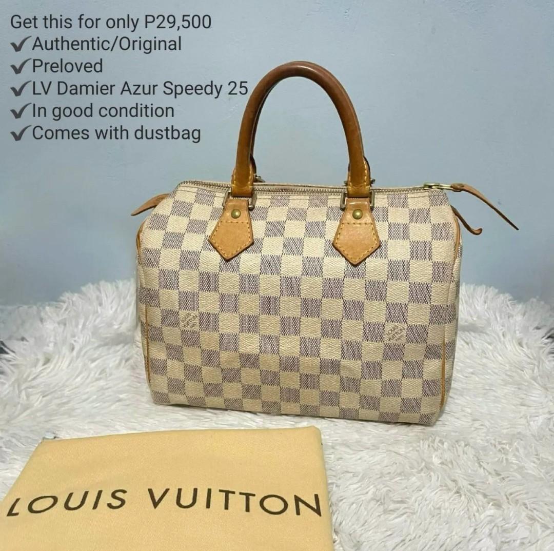 Louis Vuitton Speedy 25 Bando, Luxury, Bags & Wallets on Carousell