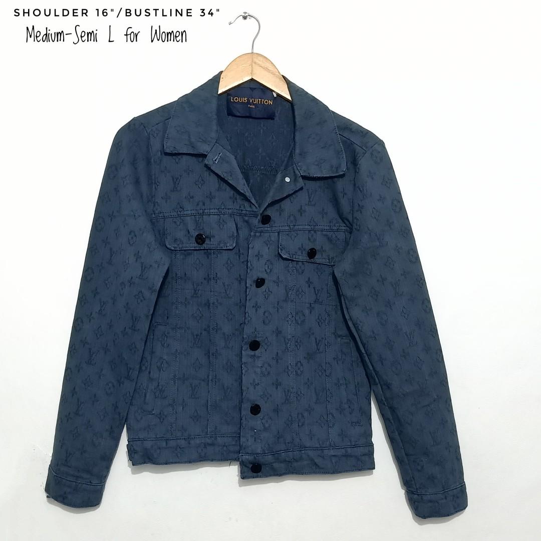 Louis Vuitton Supreme denim jacket, Women's Fashion, Coats, Jackets and  Outerwear on Carousell