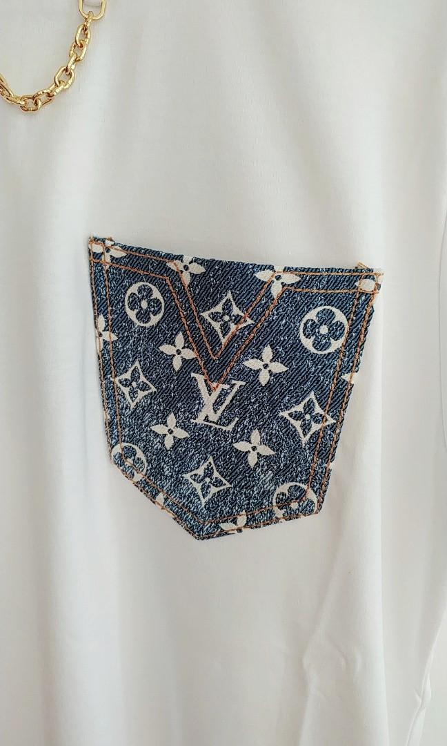 LOUIS VUITTON TIE DYE POCKET TEE SHIRT – Caroline's Fashion Luxuries