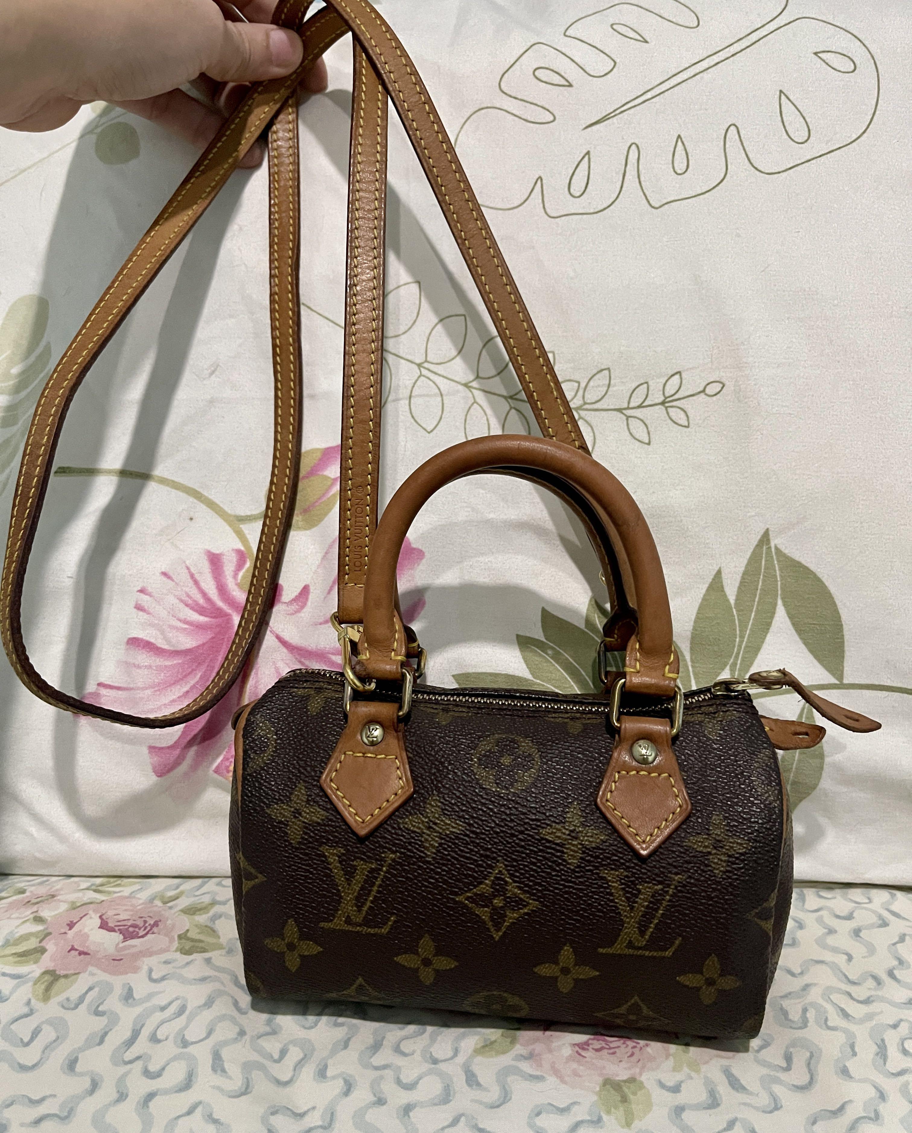 LOUIS VUITTON Monogram Mini Sac HL Speedy 1310410