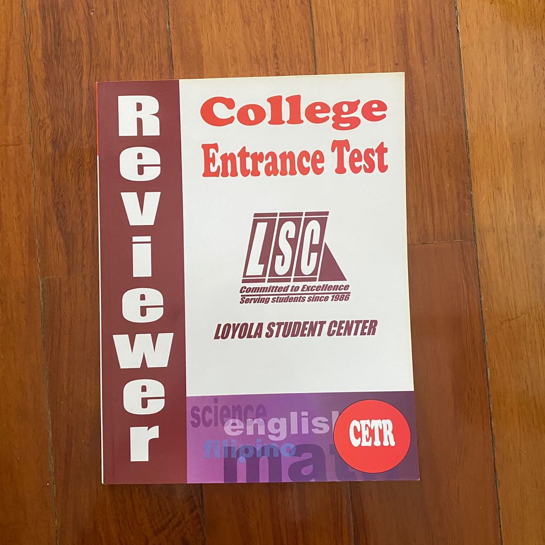 LSC College Entrance Test CETR Reviewer General Mock Practice Exam ...