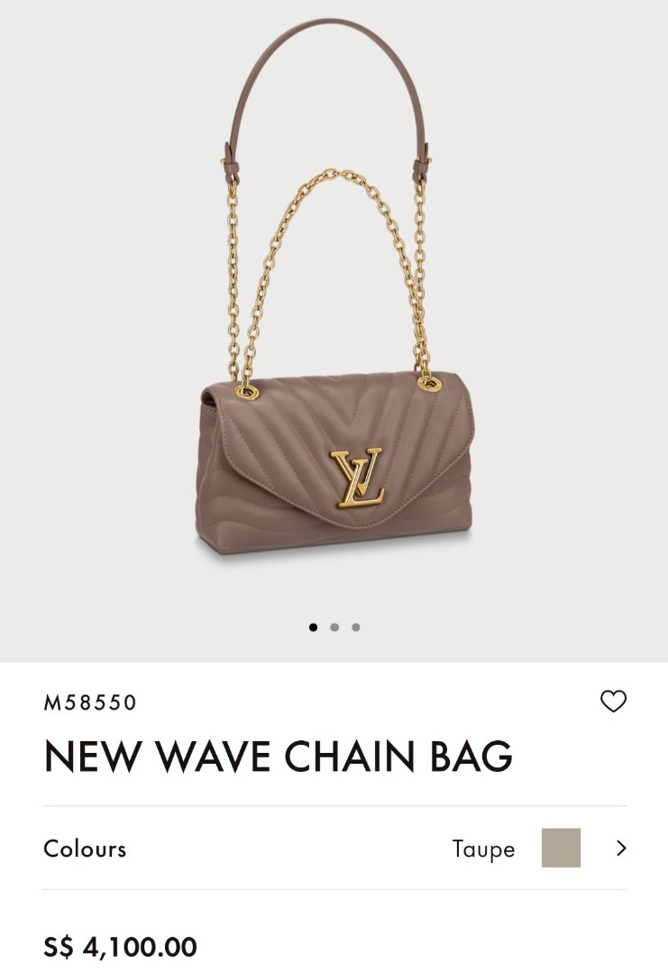 M58550 Louis Vuitton New Wave Chain Bag MM