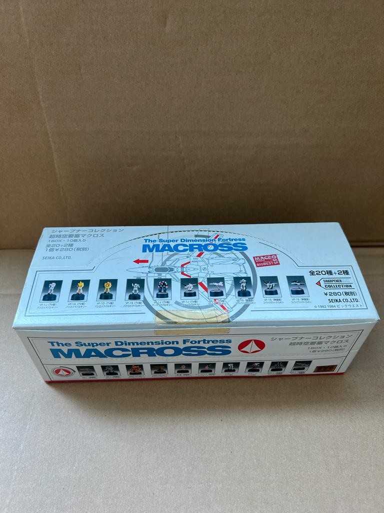 Seika Macross Pencil Sharpener Collection 1 Box 10 pieces 超時空