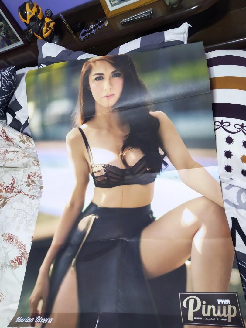 Marian Rivera Fhm Poster Front And Back Everything Else Others On