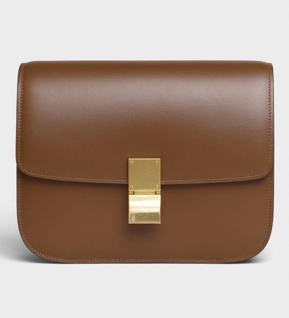 Medium Celine Box Bag in Calfskin