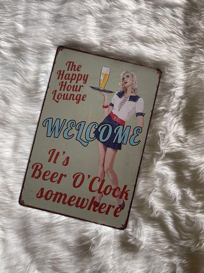 Metal Wall Signages/ Decors (Category: Frames & Pictures) located in Makati City. Submitted by kojicavanaugh (Listing ID 1169459361, Image 3). Description: BUNDLE BUY - 2 pcs metal wall decors .