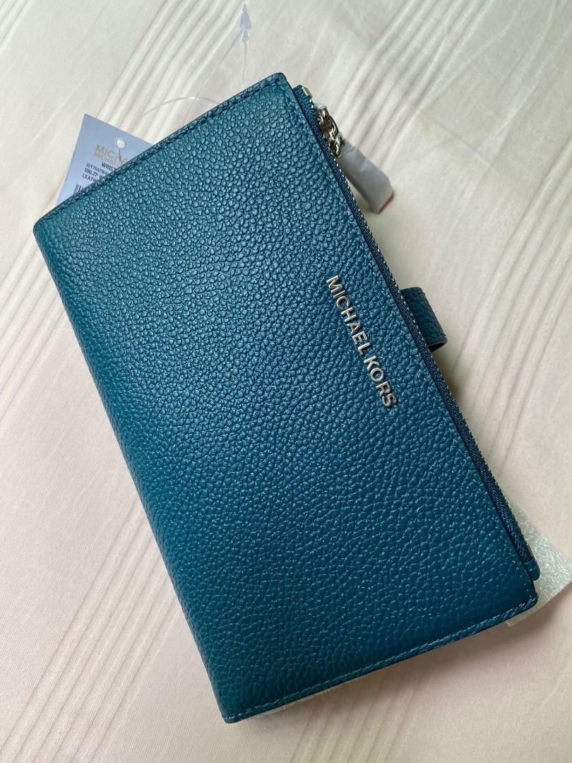 Michael kors hot sale luxe teal wallet