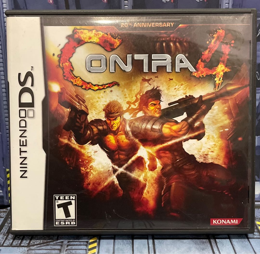 NDS CONTRA 4 Video Gaming Video Games Nintendo on Carousell