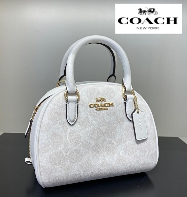 Coach Sydney Satchel In Signature Canvas