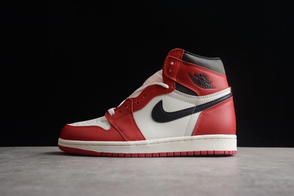 NIKE Air Jordan 1 High Chicago white red shoes Euro 36 47.5 Men s