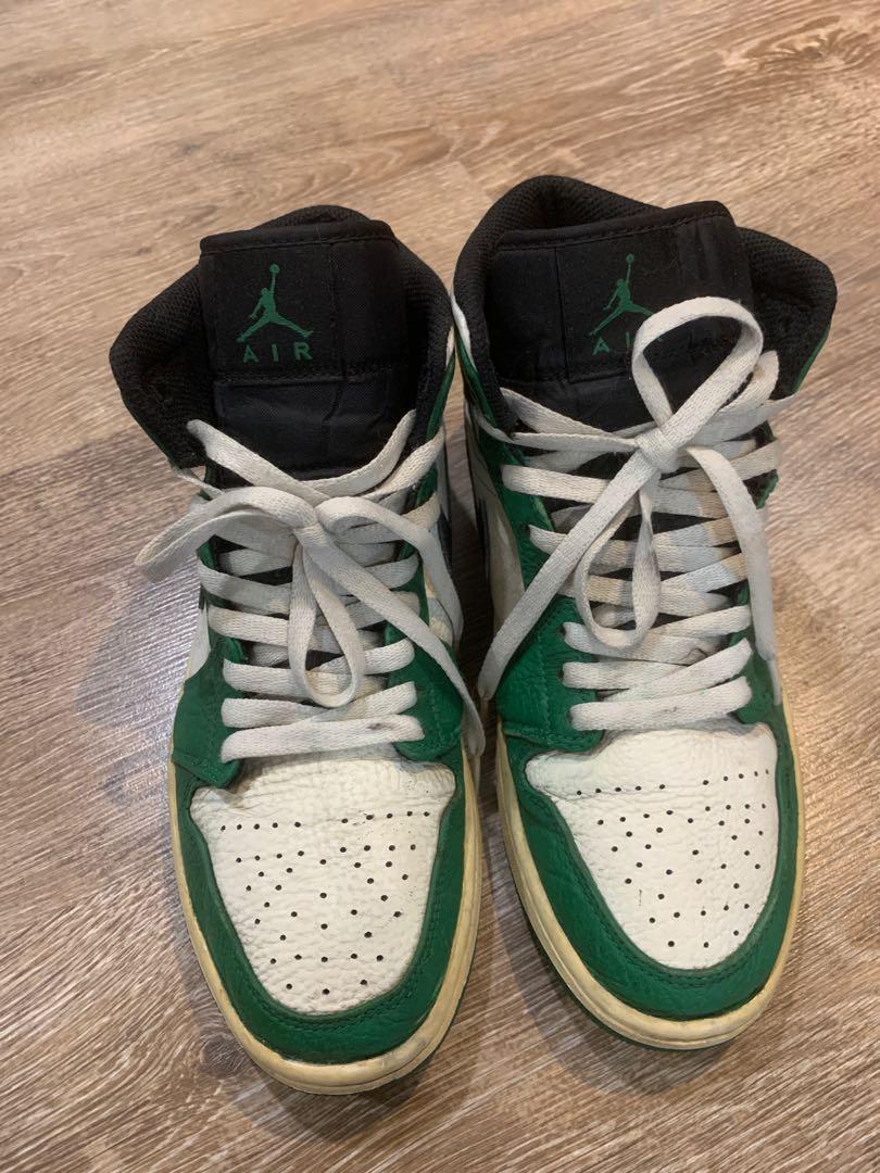 aj1 mid green