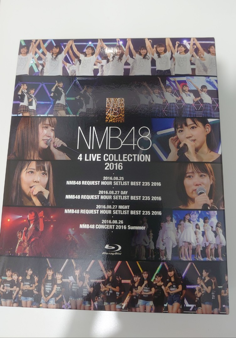 NMB48 4 LIVE COLLECTION 2016 blu-ray, 興趣及遊戲, 音樂、樂器& 配件